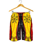 aboriginal-mens-short-dreamtime-koori-dance-dot-acrylic-paint