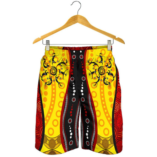 aboriginal-mens-short-dreamtime-koori-dance-dot-acrylic-paint