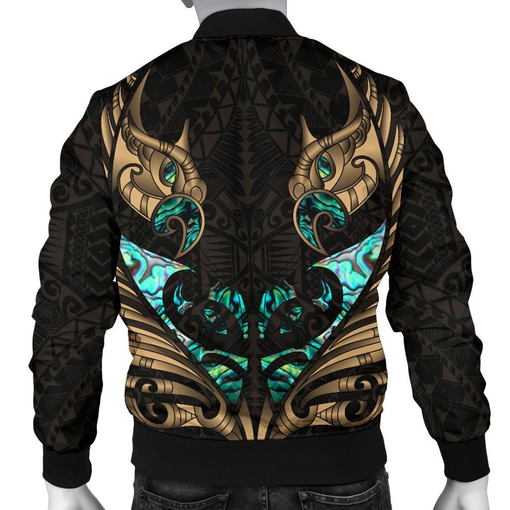 new-zealand-bomber-jacket-for-men-manaia-paua-fern-wing-gold