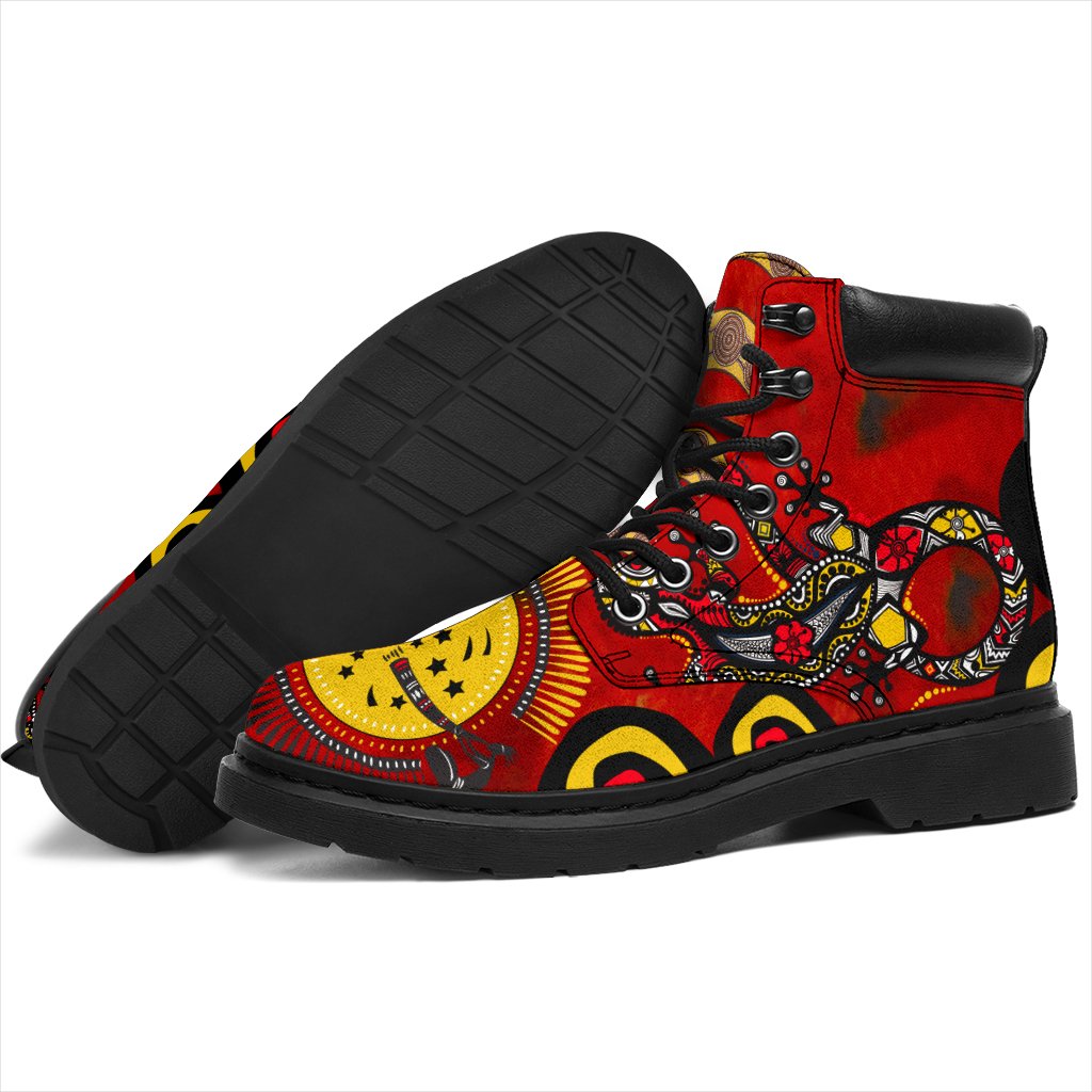 aboriginal-all-season-boots-lizard-and-boomerang-patterns