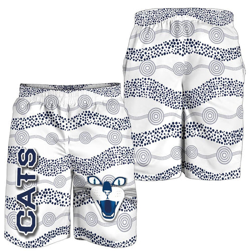 geelong-men-shorts-cats-indigenous-white