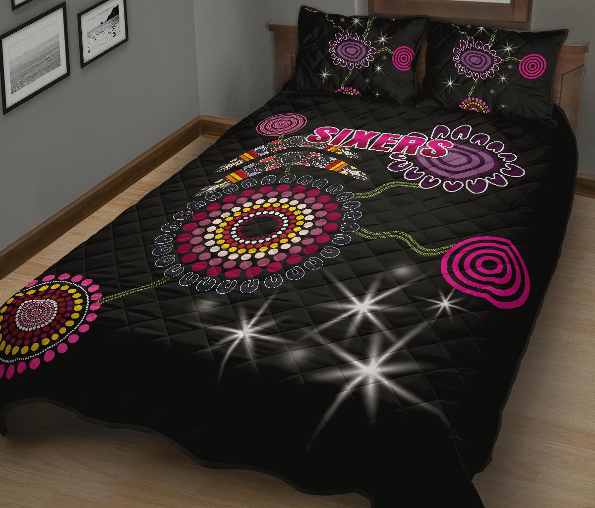 sydney-quilt-bed-set-sixers-indigenous-black