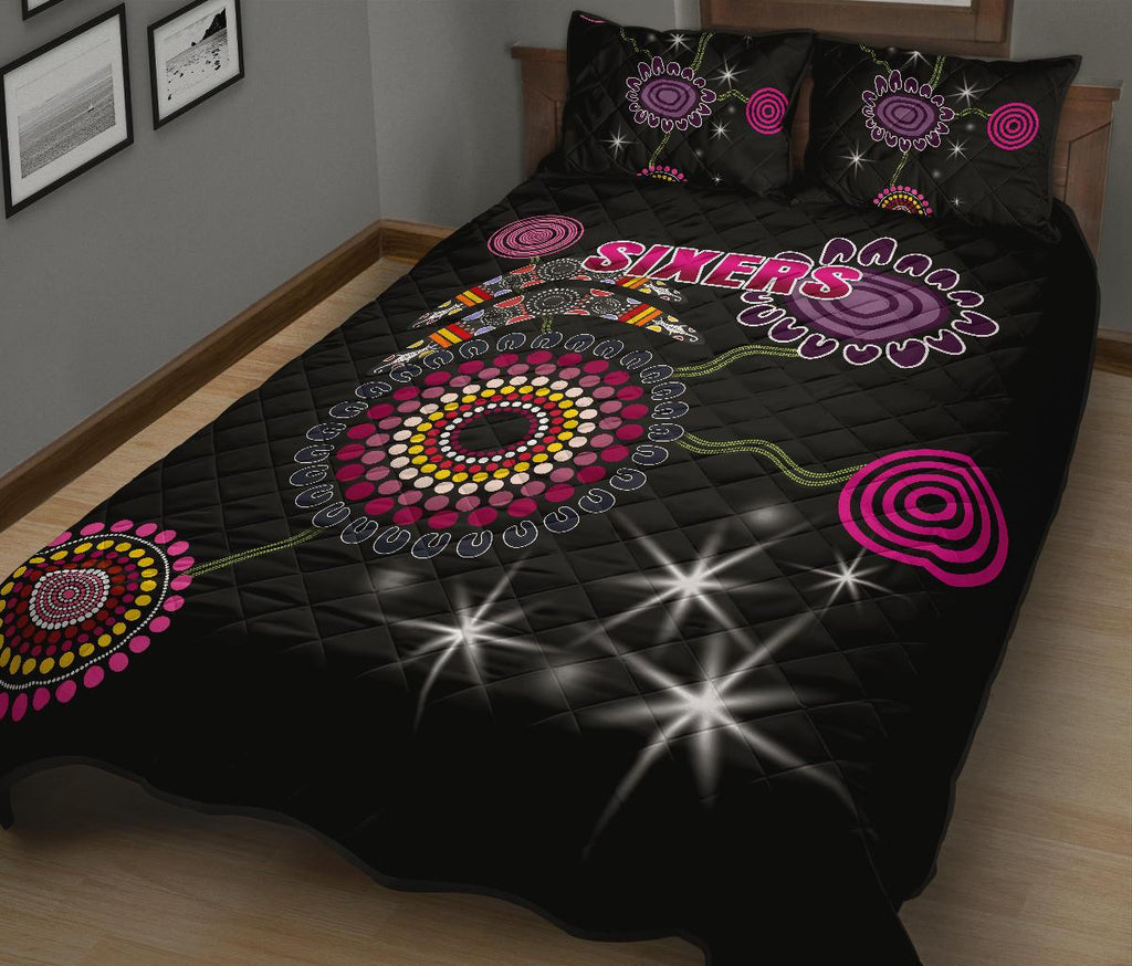 sydney-quilt-bed-set-sixers-indigenous-black