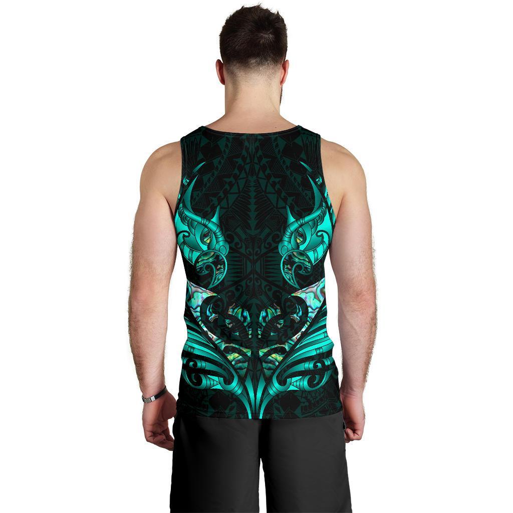 new-zealand-men-tank-top-manaia-paua-fern-wing-turquoise