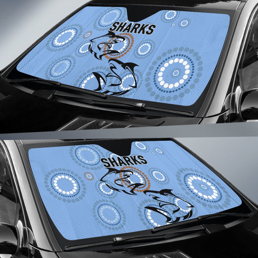 cronulla-auto-sun-shades-sharks-unique-indigenous