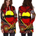 hoodie-dress-australia-aboriginal-dots-with-didgeridoo
