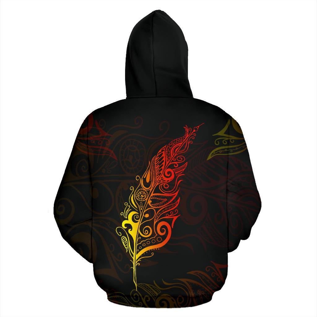 light-silver-fern-new-zealand-hoodie-sunset-vibe