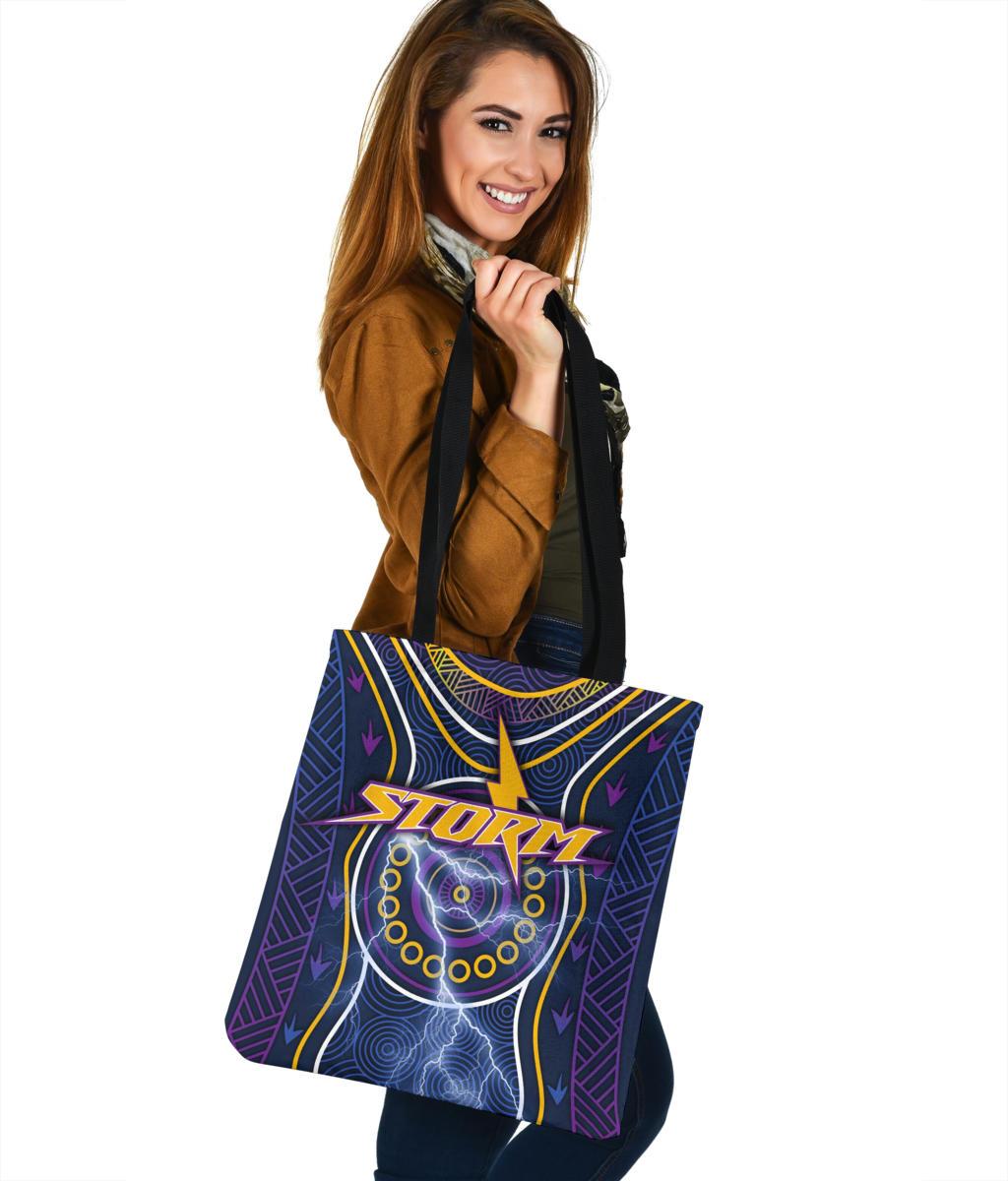 melbourne-tote-bag-lightning-storm-indigenous