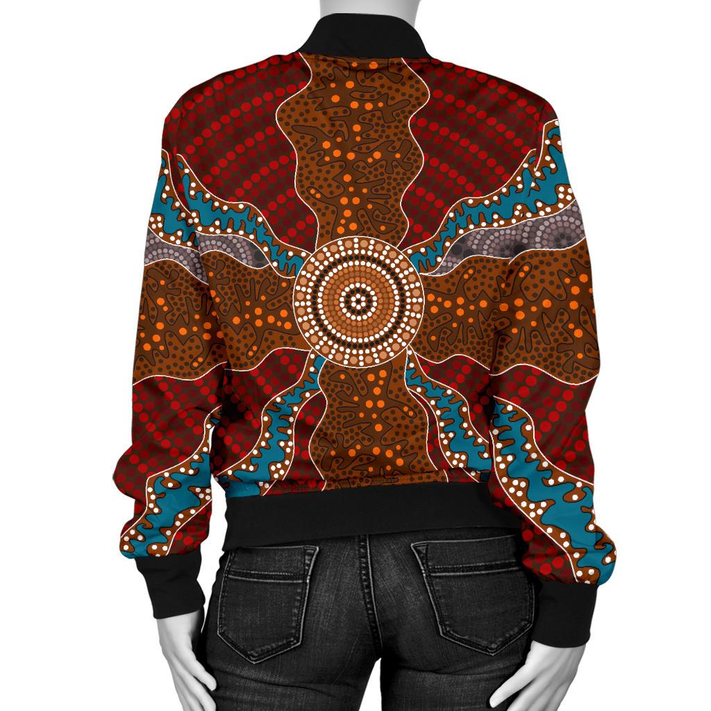 bomber-jacket-aboriginal-dot-painting-jacket-ver06-women