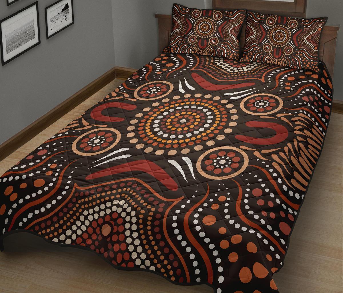 aboriginal-quilt-bed-set-boomerang-circle-dot-painting-art-ver02