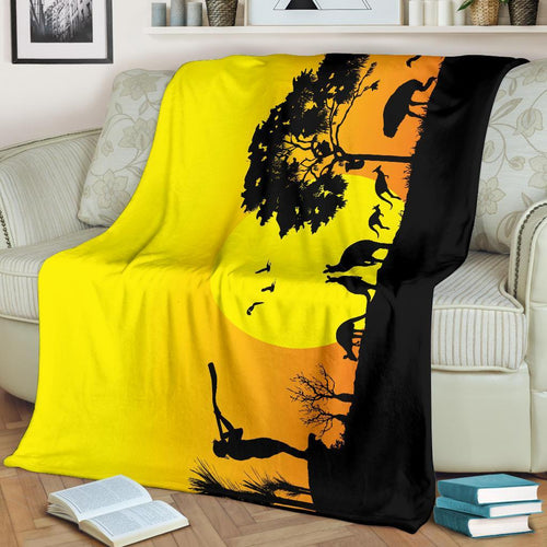 custom-text-blankets-sunset-australia-view