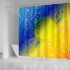 aboriginal-shower-curtain-indigenous-fishing