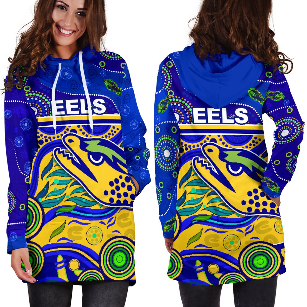 eels-indigenous-special-women-hoodie-dress-version-gold