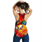 Indigenous Women's Racerback Tank  - Naidoc Week Always Will Be - Vibe Hoodie