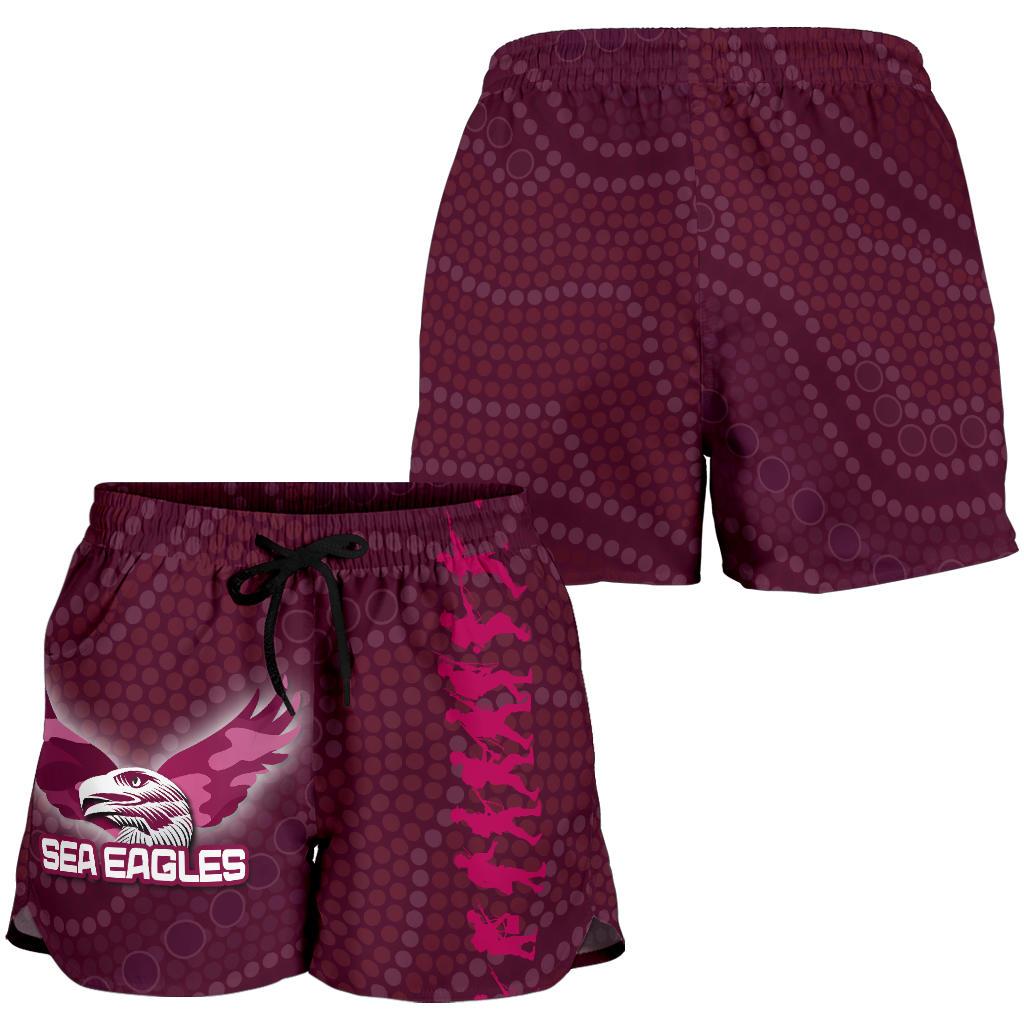 Sea Eagles Women Shorts Anzac Country Style - Vibe Hoodie