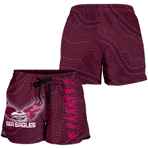 Sea Eagles Women Shorts Anzac Country Style - Vibe Hoodie