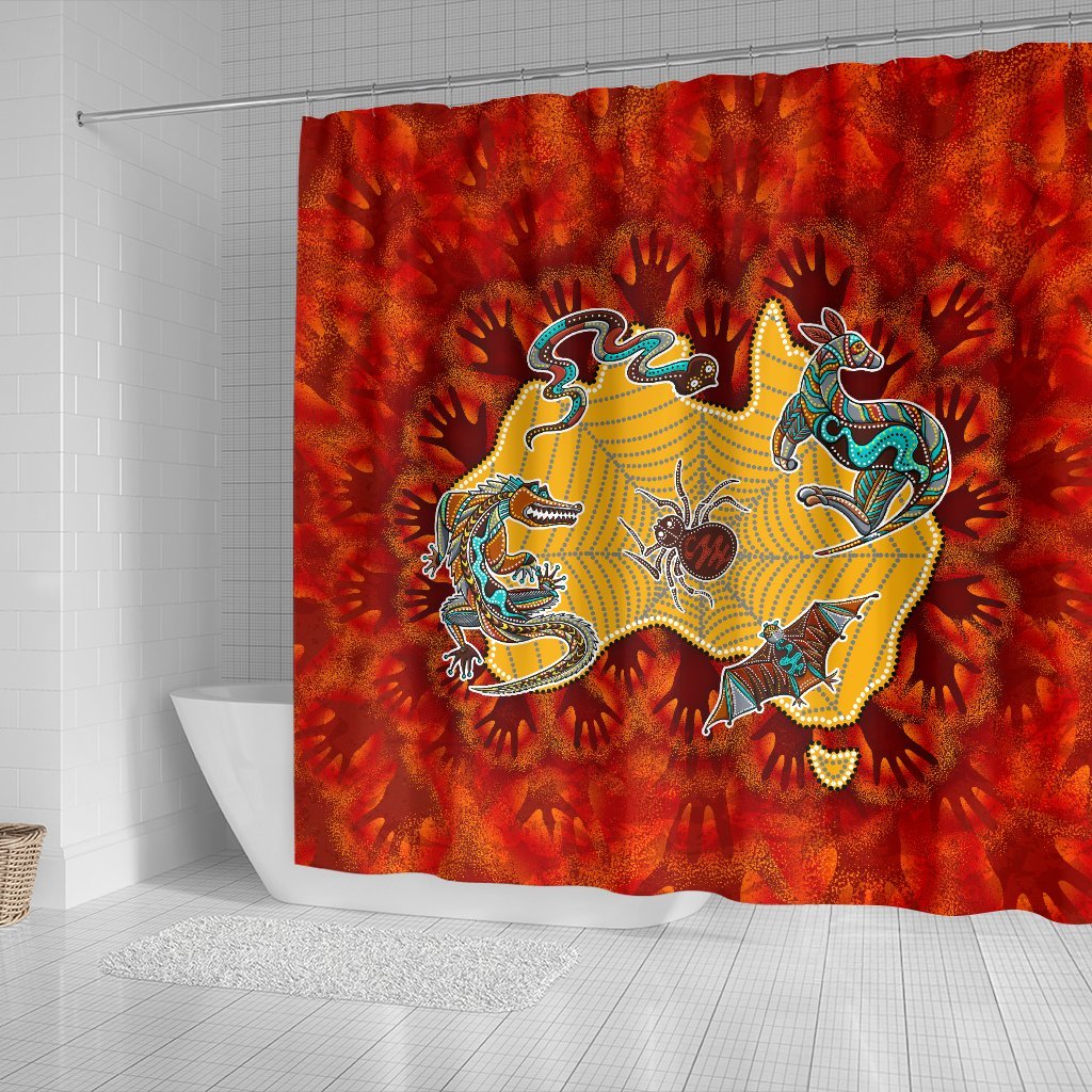 aboriginal-shower-curtain-australia-map-hand-patterns-spider-web