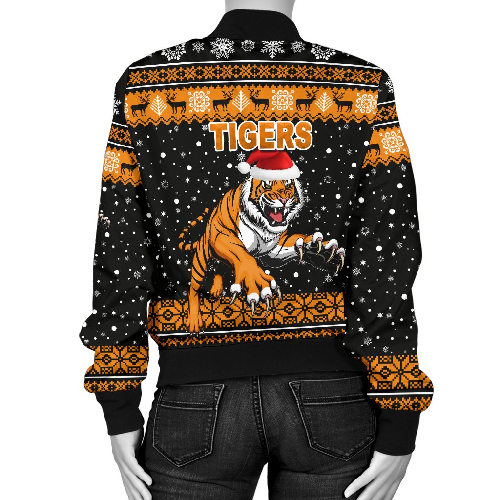 wests-christmas-womens-bomber-jacket-tigers-unique-vibes-black
