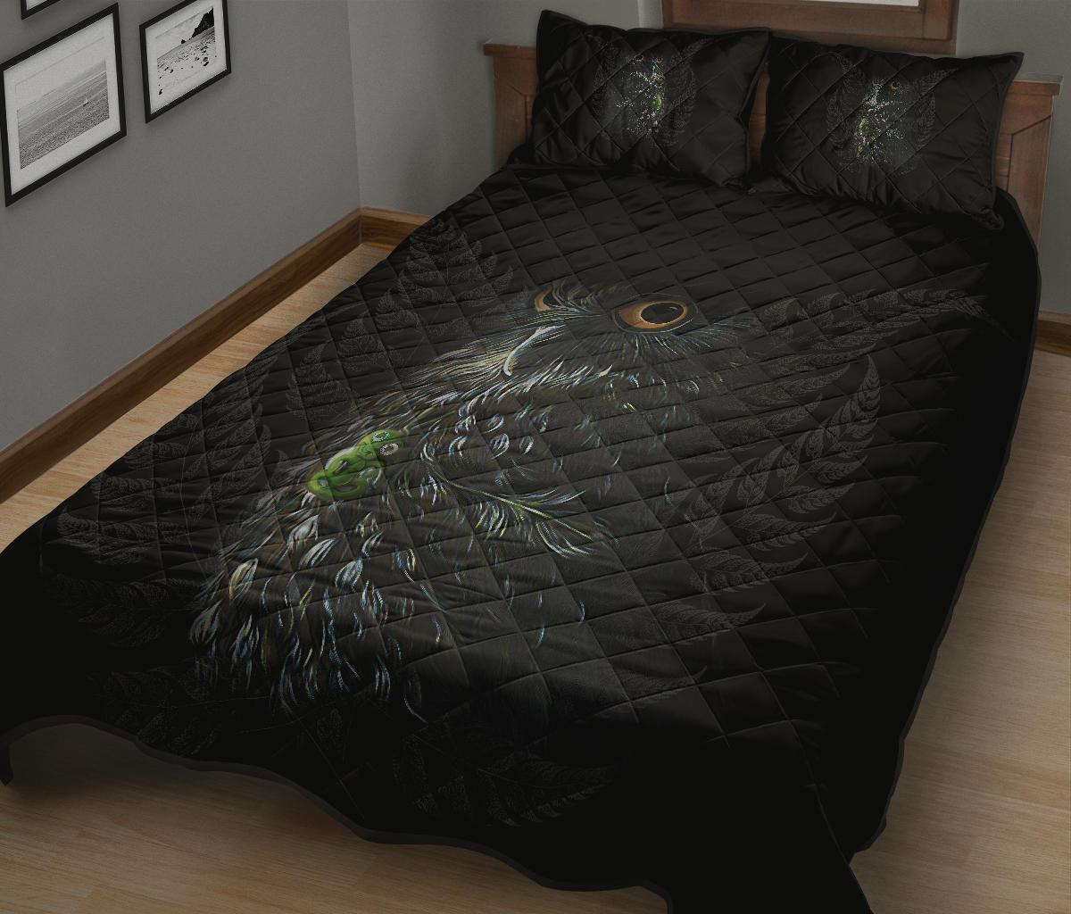 maori-morepork-quilt-bed-set