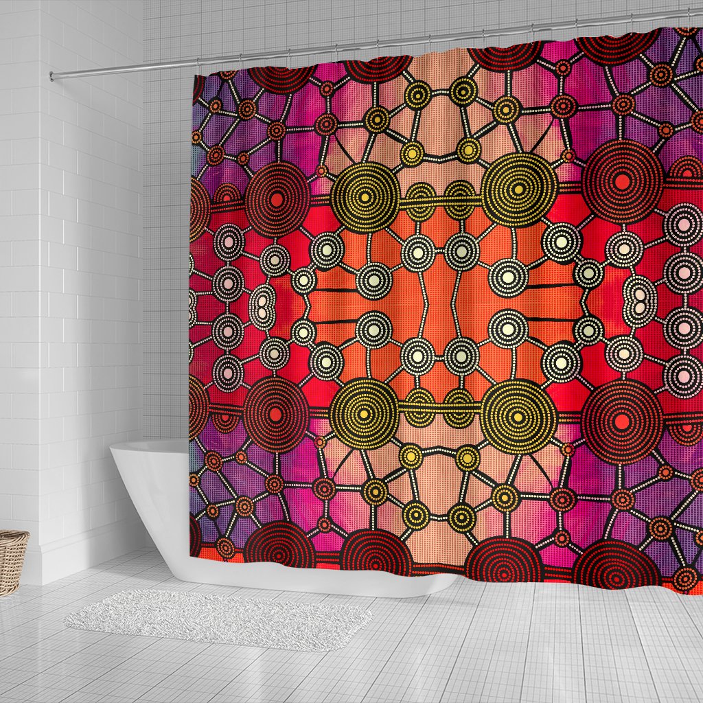 shower-curtain-aboriginal-patterns-shower-curtain-circle-patterns
