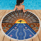 beach-blanket-kangaroo-blanket-aboriginal-dot-painting-59-x-59-inches