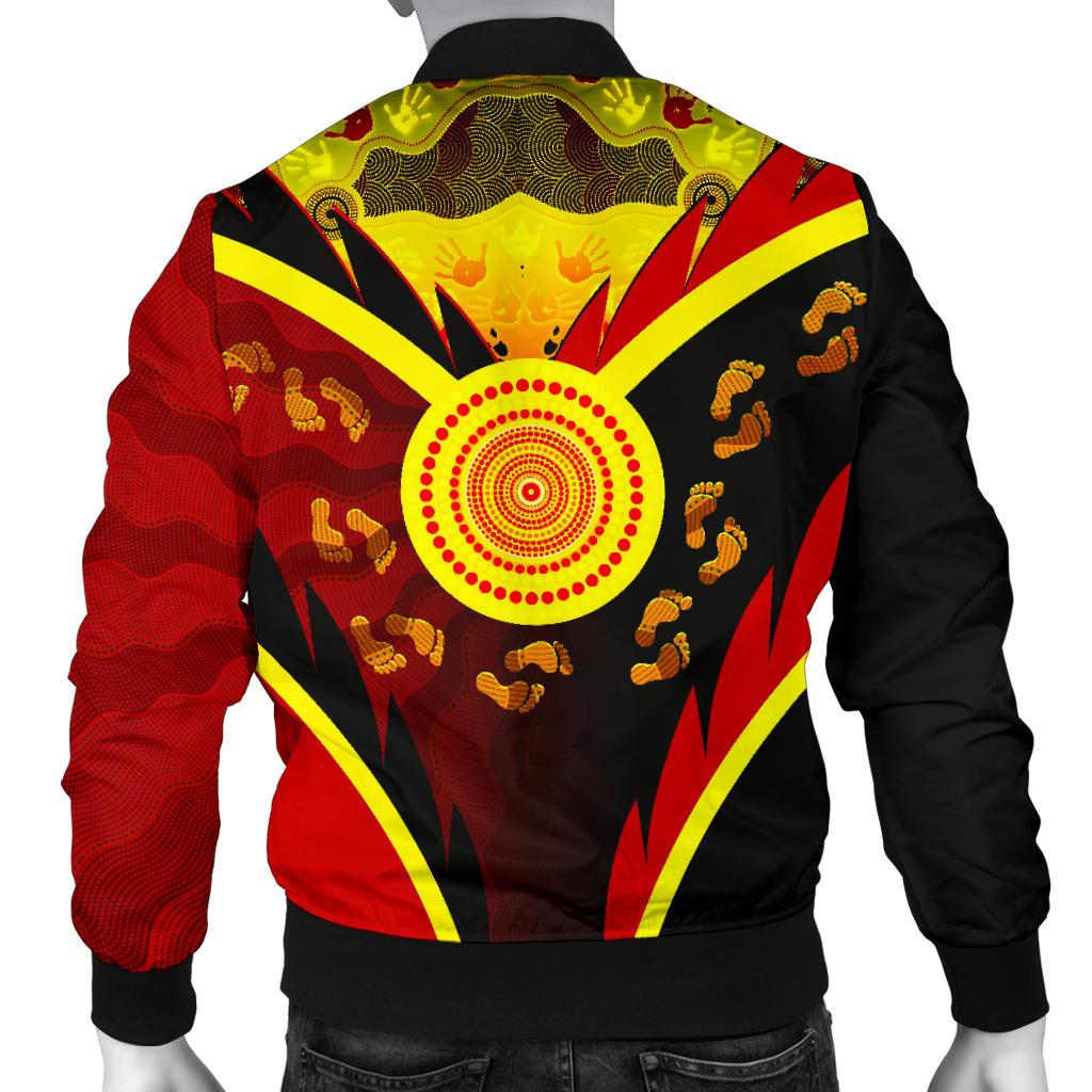 aboriginal-mens-bomber-jacket-indigenous-flag-with-footprint-hand-art