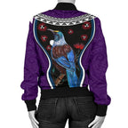 new-zealand-tui-bird-women-bomber-jacket-pohutukawa-purple