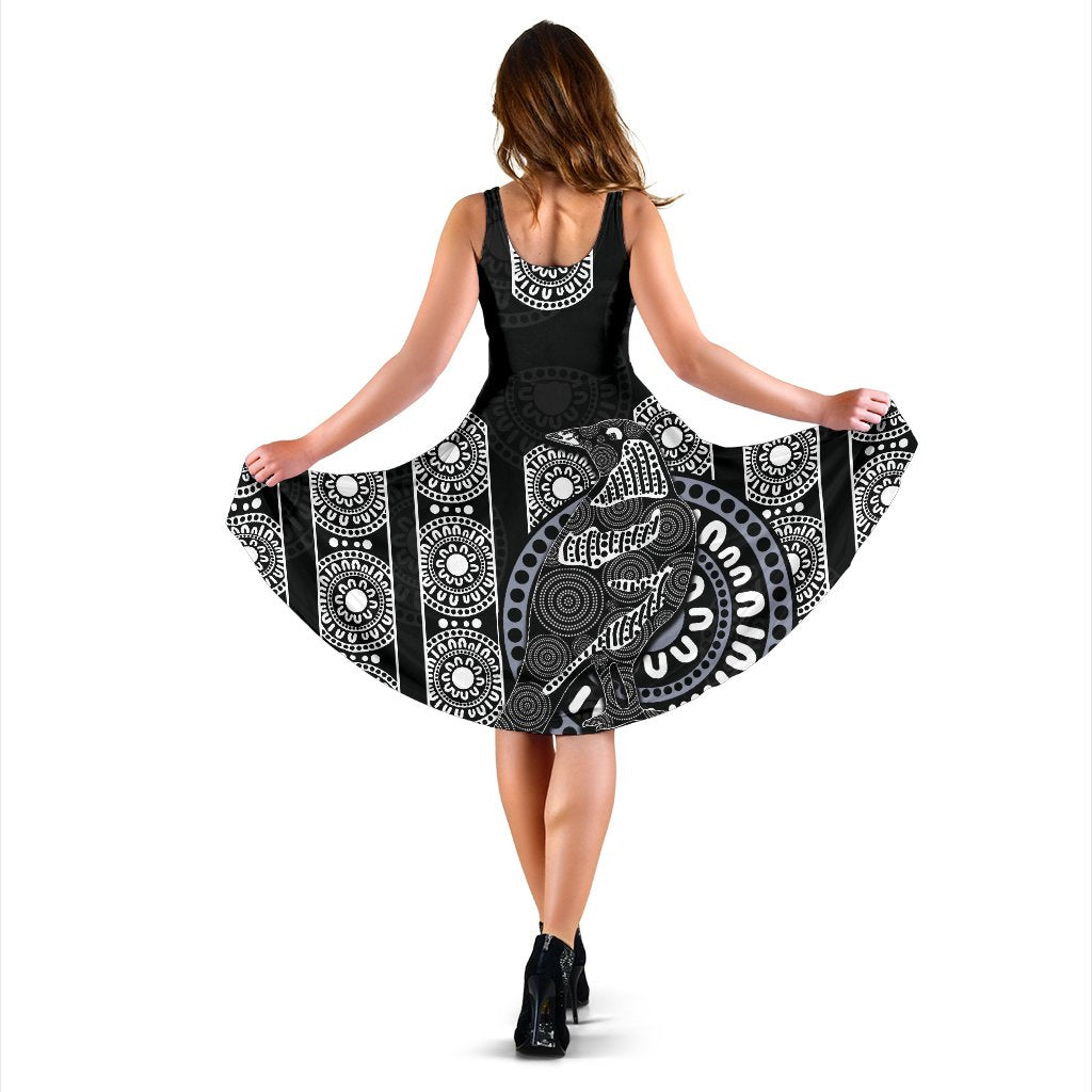 Magpies Women Dress Aboriginal - Vibe Hoodie