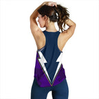 Melbourne Women's Racerback Tank Storm Anzacday - Vibe Hoodie