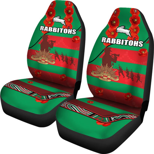 rabbitohs-anzac-day-car-seat-covers-rugby-south-sydney-indigenous-military