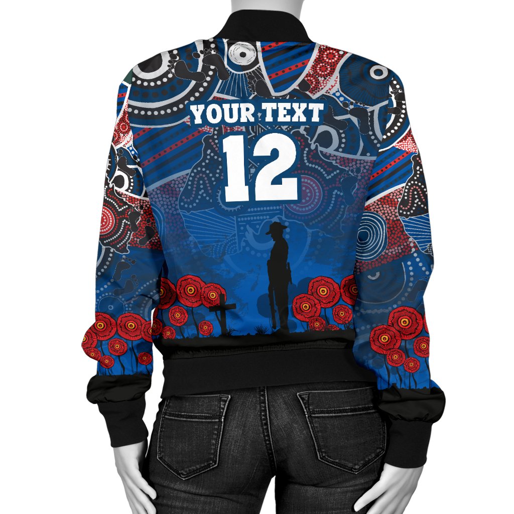 custom-personalised-knights-womens-bomber-jacket-newcastle-anzac-day-aboriginal