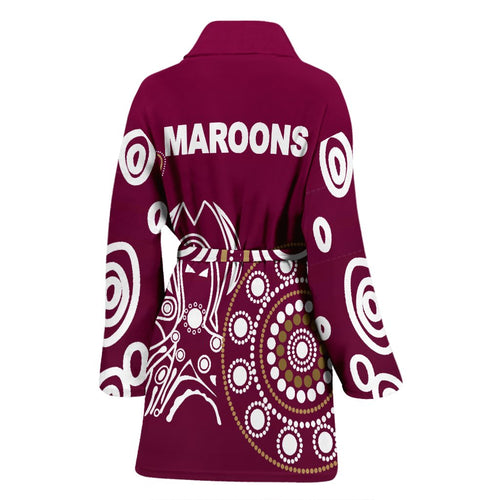 queensland-womens-bath-robe-maroons-simple-indigenous