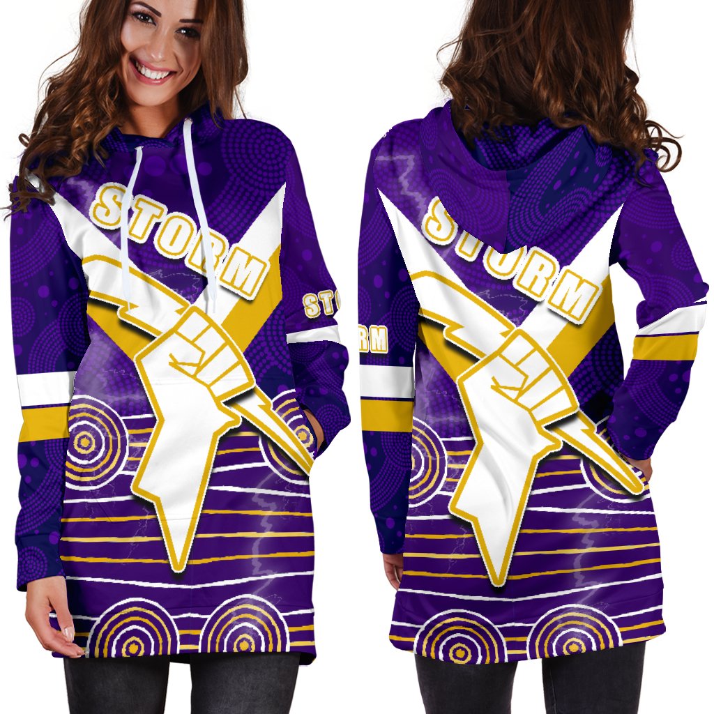 storm-women-hoodie-dress-indigenous-melbourne