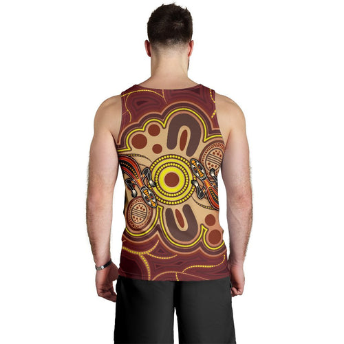aboriginal-mens-tank-top-indigenous-lizard-dot-painting-art