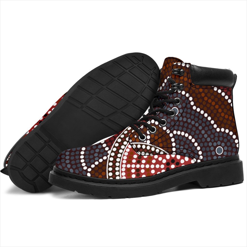 aboriginal-boots-circle-dot-painting-all-season-ver03