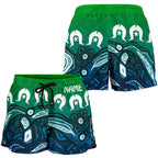 [Custom] Torres Strait Islands Women's Shorts - Blue - Vibe Hoodie
