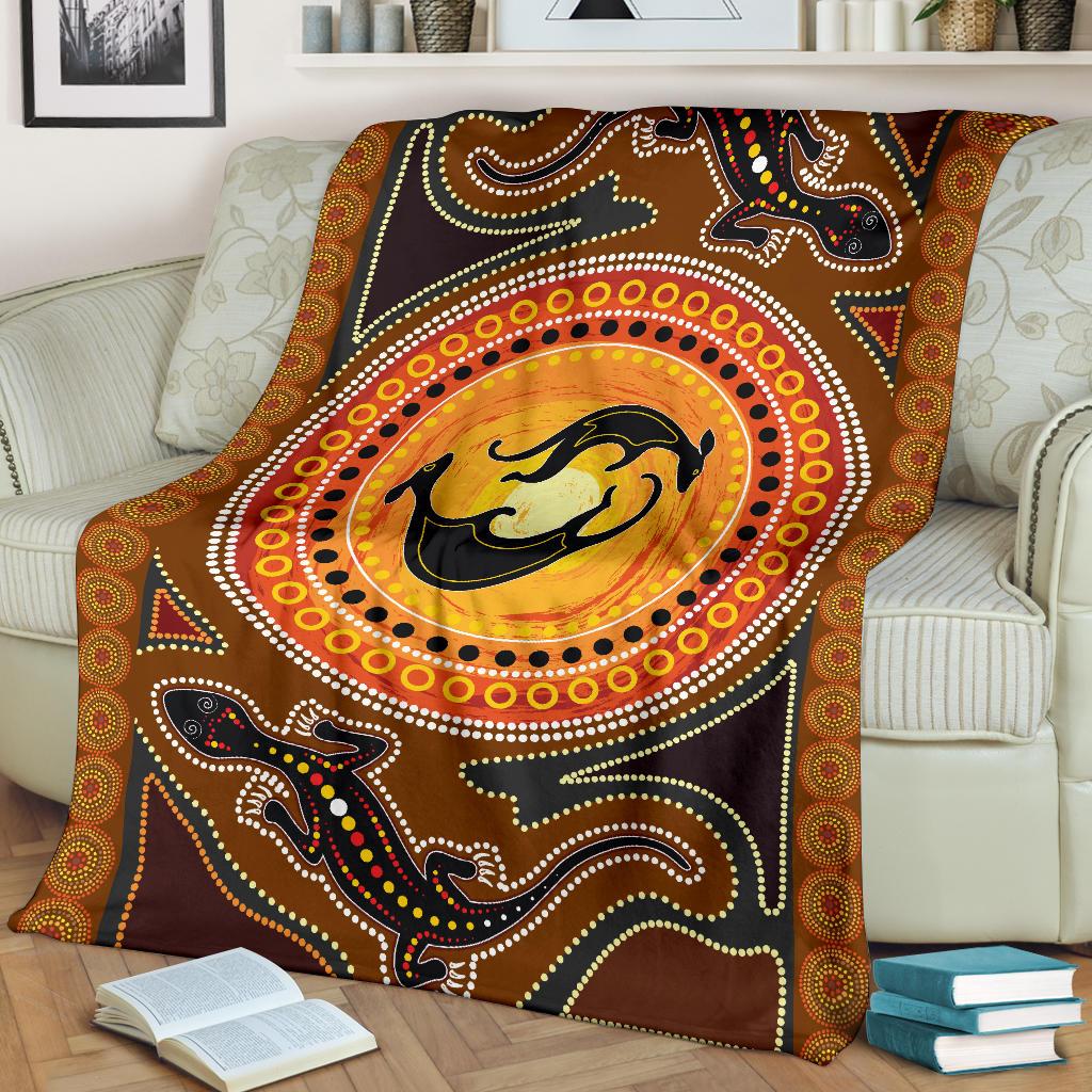 premium-blanket-lizard-kangaroo-dot-pattern