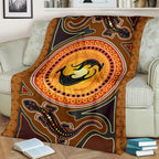 premium-blanket-lizard-kangaroo-dot-pattern