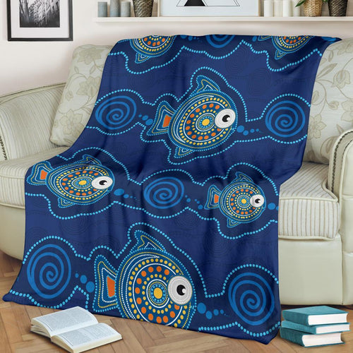 premium-blanket-indigenous-turtle-patterns