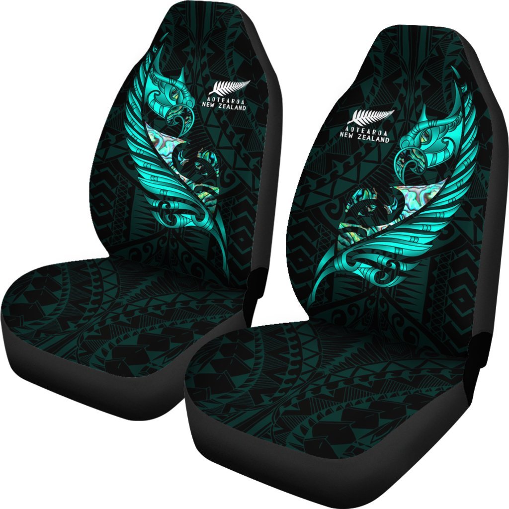new-zealand-car-seat-cover-manaia-paua-fern-wing-turquoise