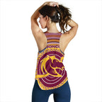 Brisbane Racerback Tank Broncos Aboriginal - Vibe Hoodie