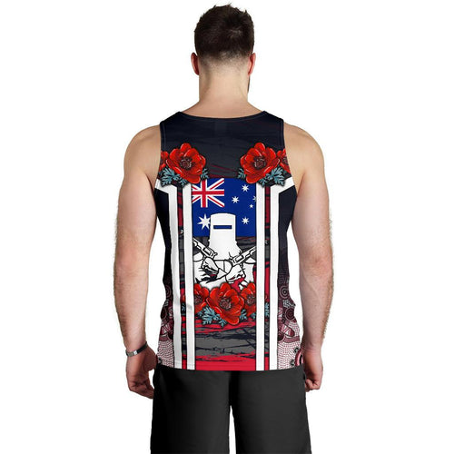 tank-top-anzac-day-mens-tank-poppy-flowerss-dot-painting-men