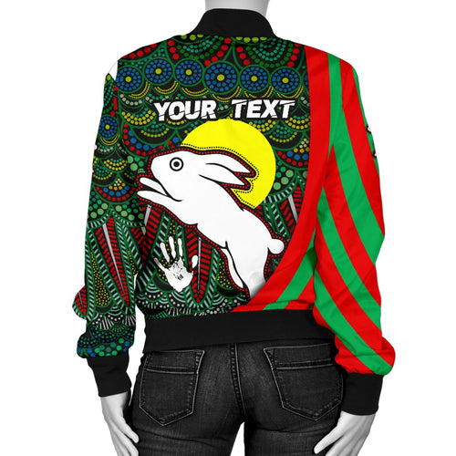 custom-personalised-rabbitohs-naidoc-week-womens-bomber-jacket-indigenous-version-special