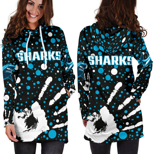 sharks-indigenous-womens-hoodie-dress-minimalism-version