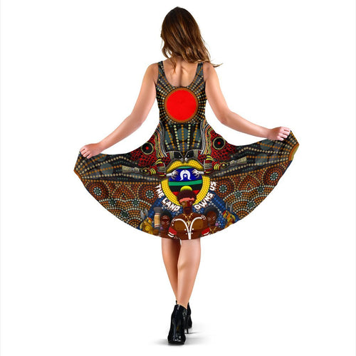 The Land Owns Us Women's Dress - Vibe Hoodie