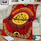 premium-blanket-lizard-and-boomerang-pattern
