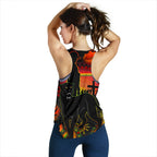 Penrith Women Racerback Tank Indigenous Panthers Anzac Day Lest We Forget - Vibe Hoodie