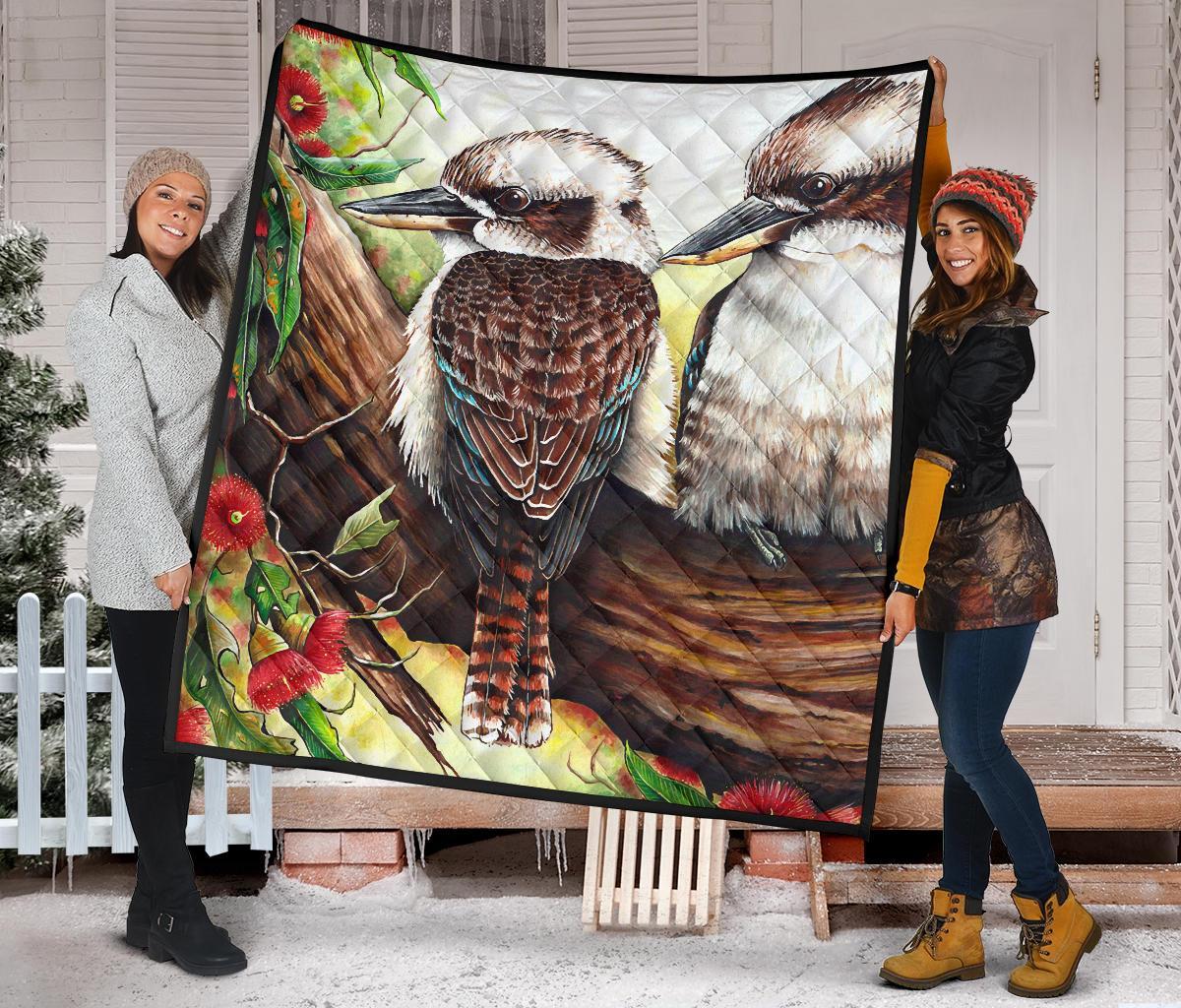 premium-quilt-kookaburra-with-waratah