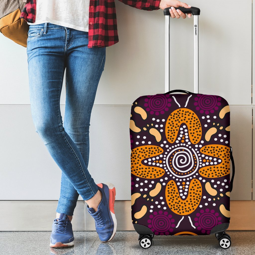 aboriginal-luggage-covers-flowers-dot-panting-art