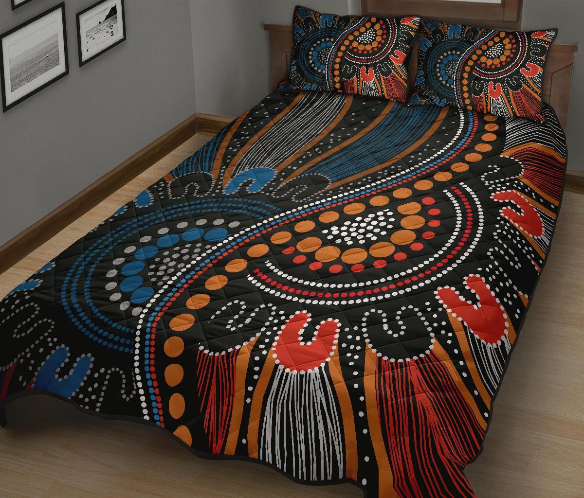 aboriginal-quilt-bed-set-indigenous-patterns-ver09